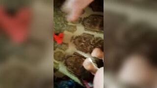 Жесткий секс в рот и волосы с педрилой