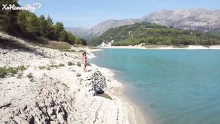 Горячий секс на тропическом пляже