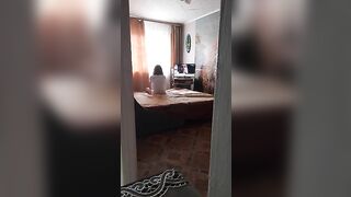Неожиданный секс с соседкой во все отверстия в отсутствие жены