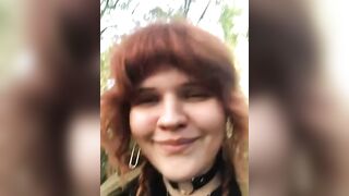 Рыжая красотка мастурбирует в прямом эфире: сексуальное шоу на камеру