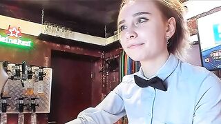 Кухонный секс: официантки занимаются любовью между заказами