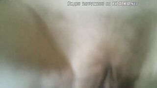Анальный трах горячей блондинки с кустиком на лобке в жестком стиле