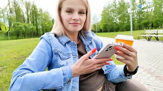 Неожиданная прогулка закончилась страстным сексом