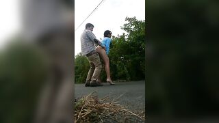Сексуальная прогулка с горячими дырочками