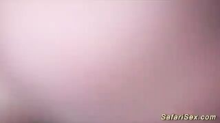 Бешеная оргия черных телок на блядской вечеринке